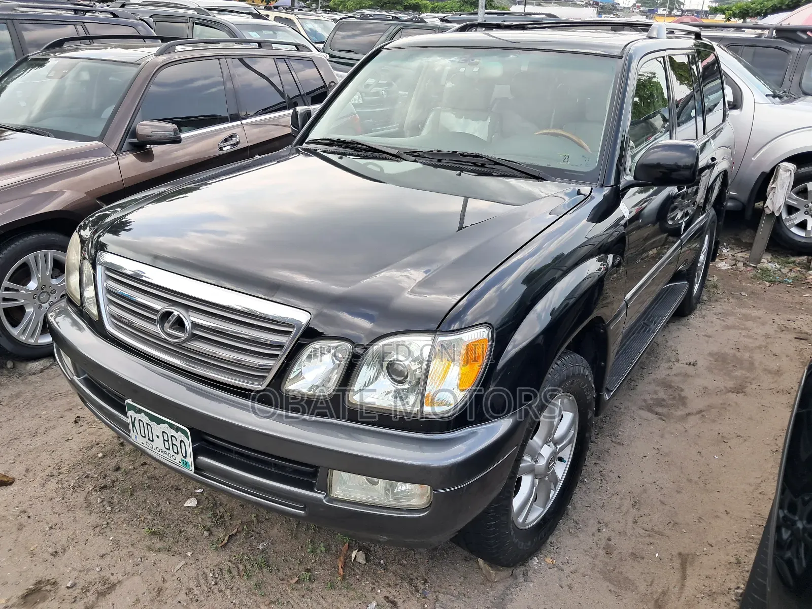 Lexus LX 470 Sport Utility 2004 Black