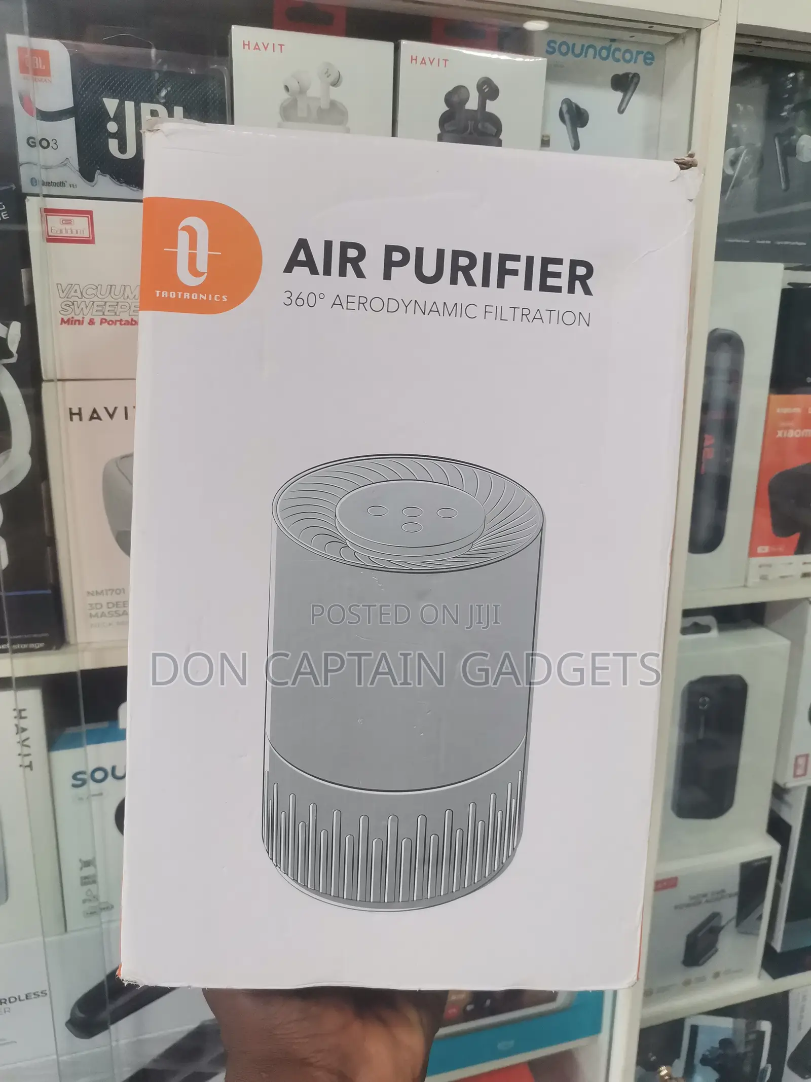 Air Purifier 360° Aerodynamic Filtration