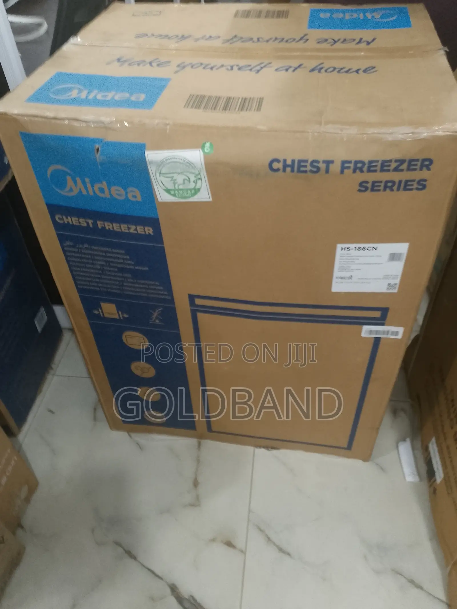 Midea 150L Chest Freezer With Adjustable Thermostat