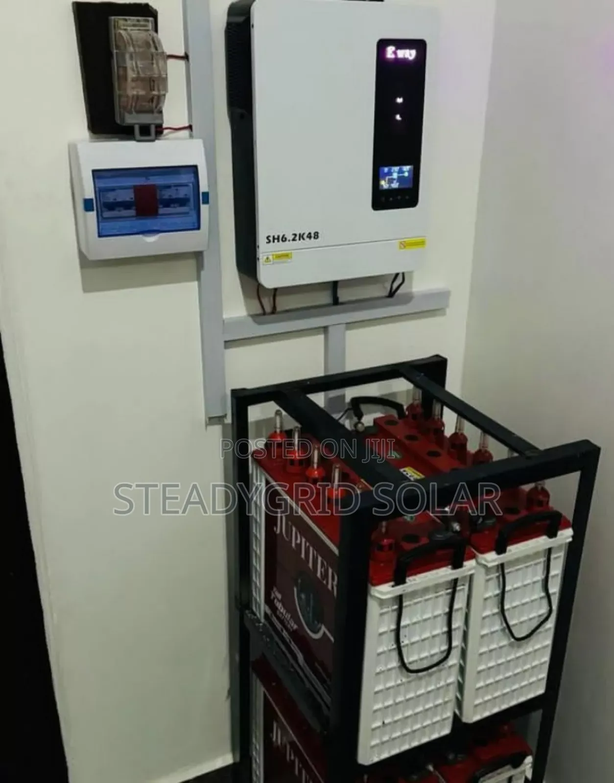 Robust 5kva Powerful Solar Powered Inverter Installation
