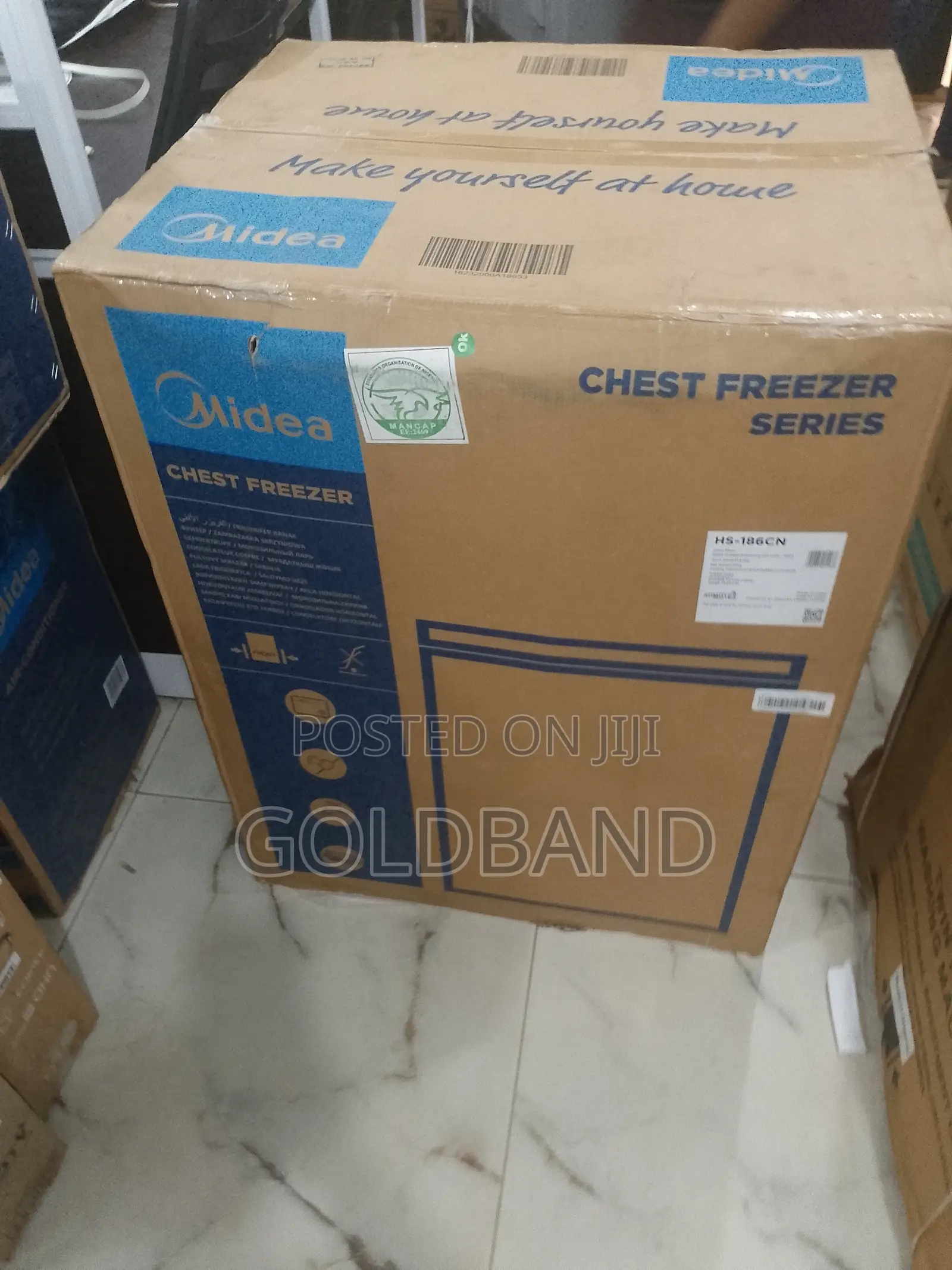 Midea 150L Chest Freezer With Removable Storage Basket