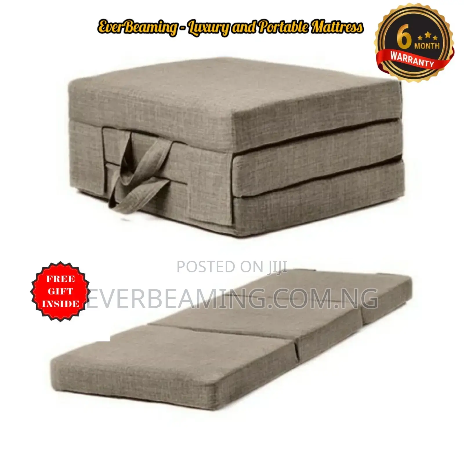 Portable Foldable Camp Picnic and Outdoor Mattress_ Camp Bed