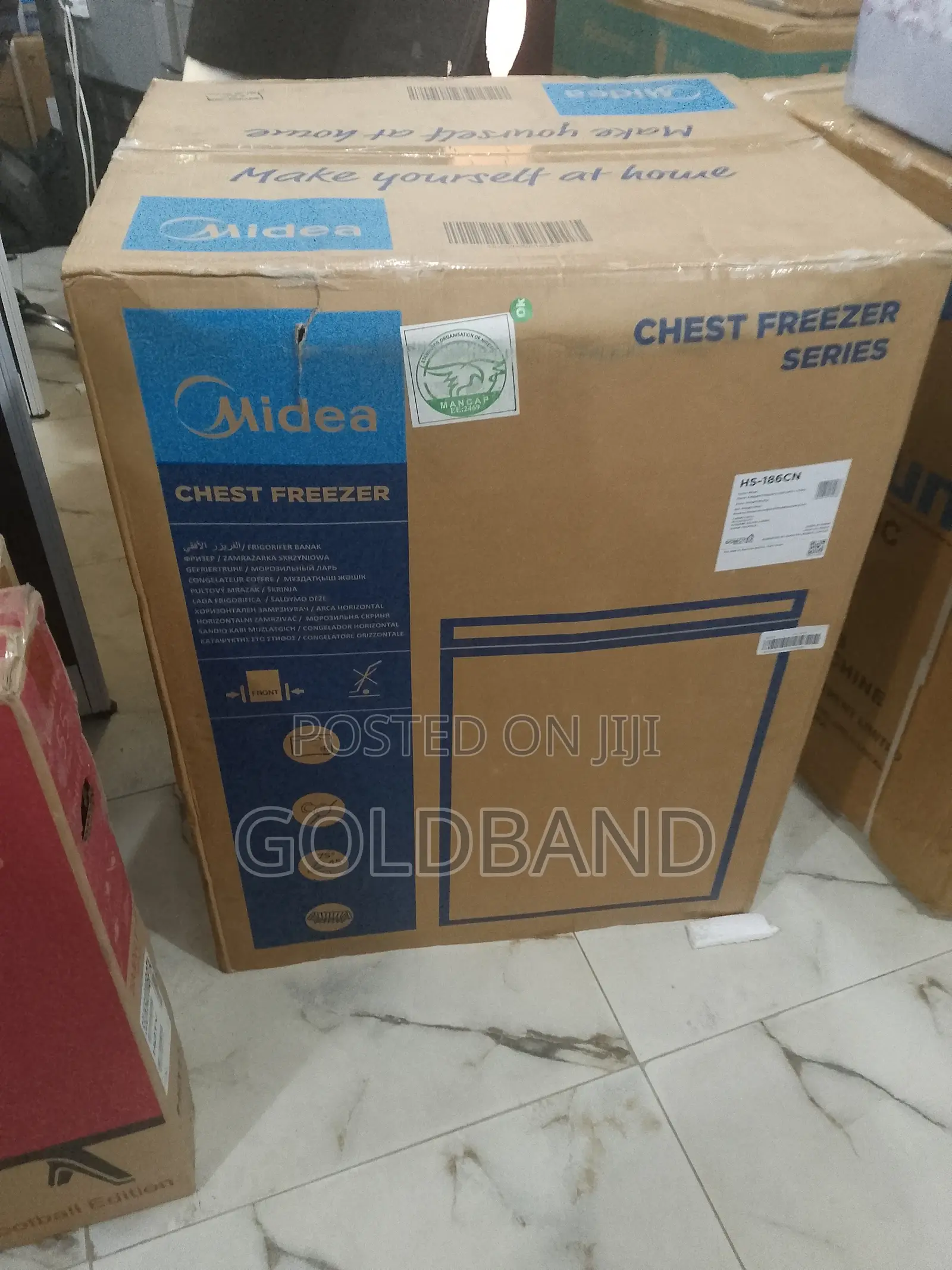Midea 150L Direct Freezing Chest Freezer (Hs-186cn)