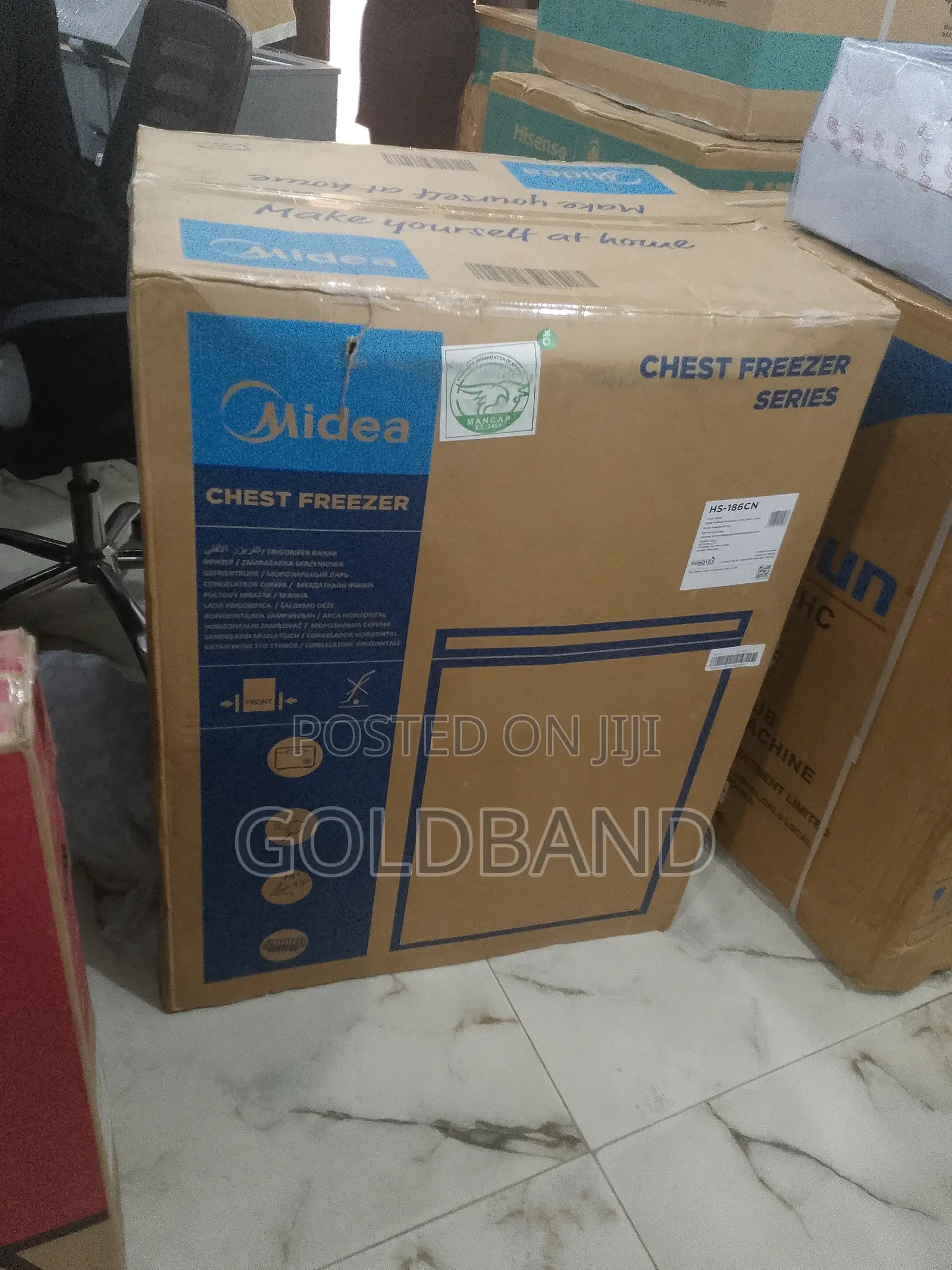 Midea 150L Energy Saving Chest Freezer (Hs-186cn)