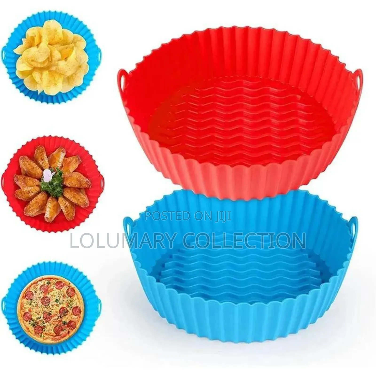 Silicone Airfryer Liner Baking Tray Reusable Silicone Baking