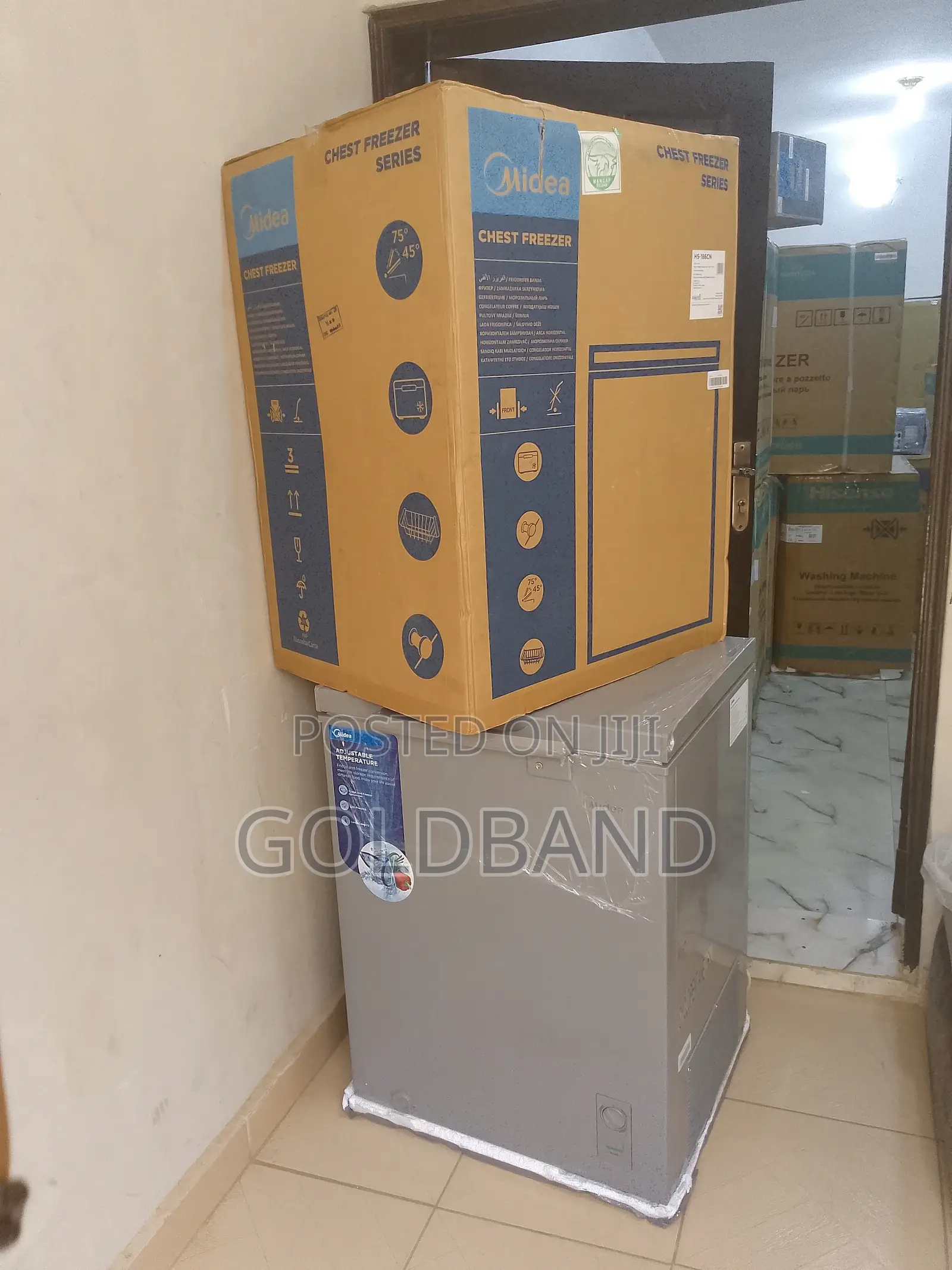 Midea 150L Quick Cool Chest Freezer (Hs-186cn)