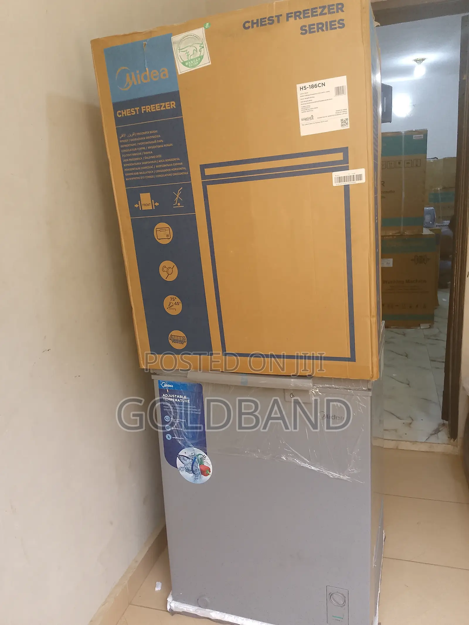 Midea 150L Triple Cool Chest Freezer (Hs-186cn)