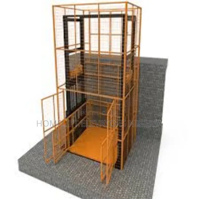 Quality Cargo Lift for Construction Garage