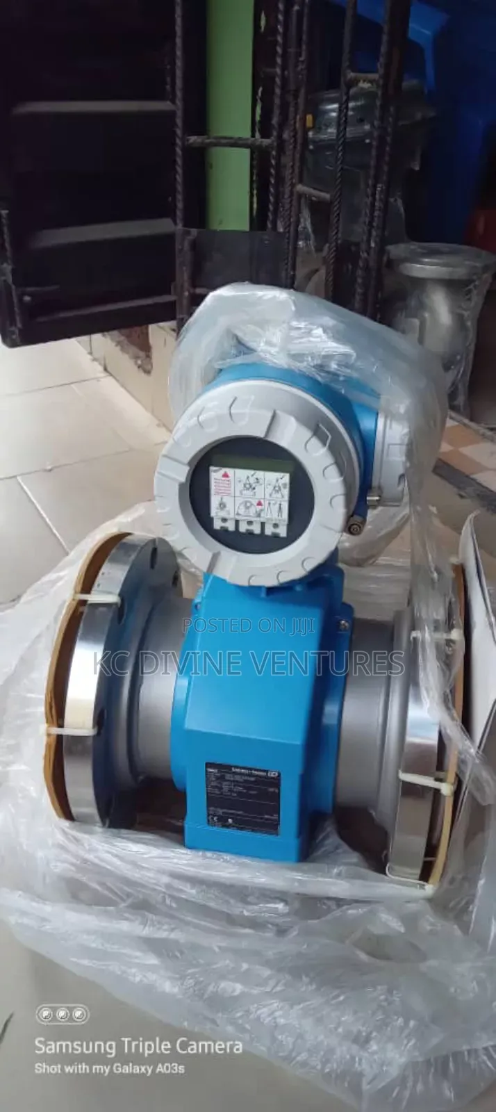 Endless+ Hauser FLOW METERS. 6inches