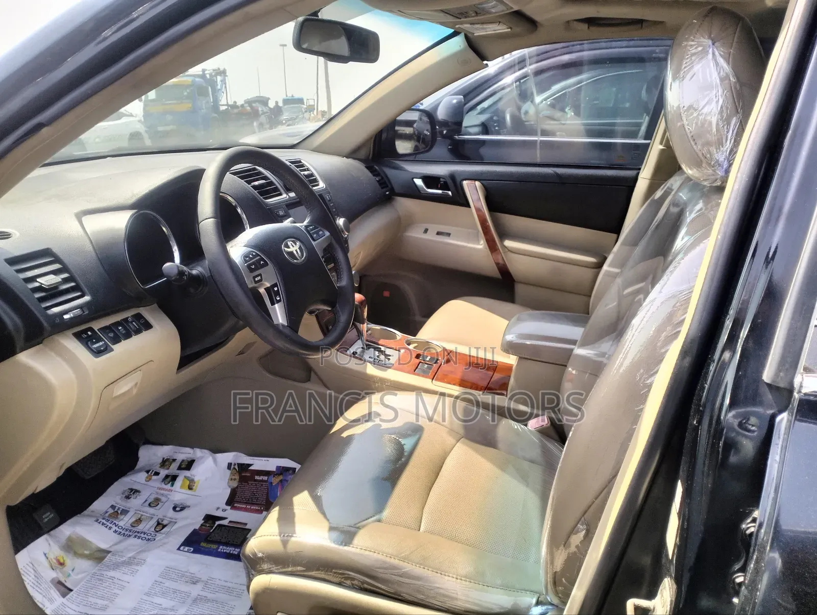Toyota Highlander Limited 3.5l 4WD 2013 Black