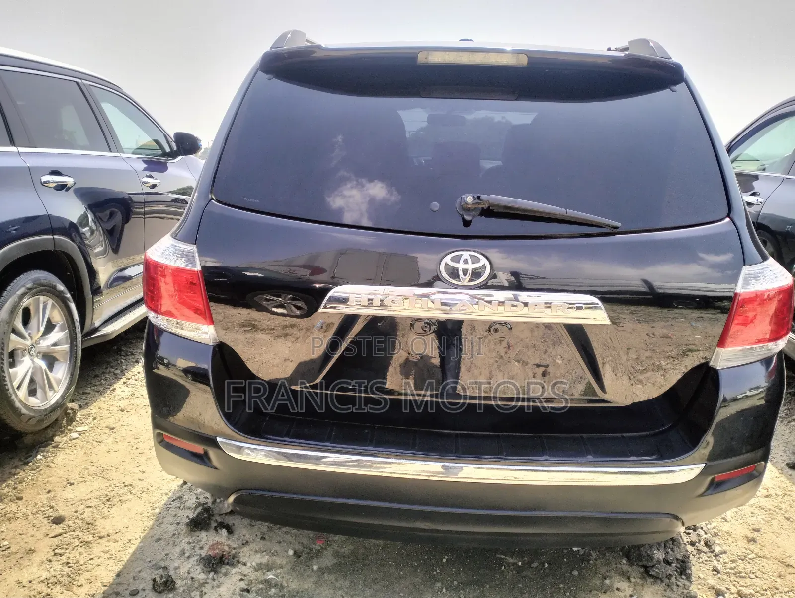 Toyota Highlander Limited 3.5l 4WD 2013 Black