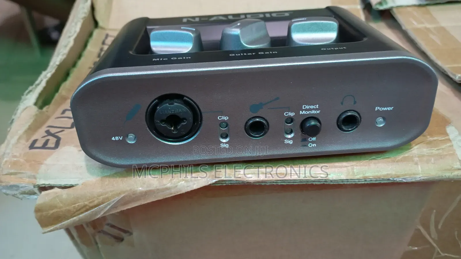 N-audio Single Channel Sound Card/Audio Interface