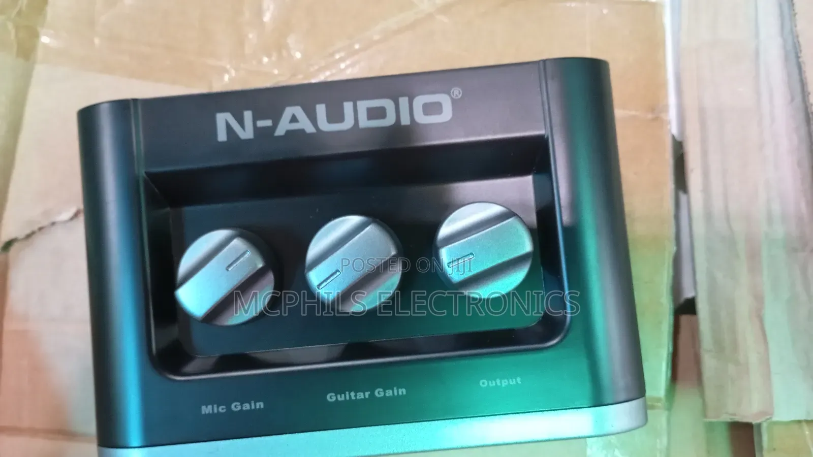 N-audio Single Channel Sound Card/Audio Interface