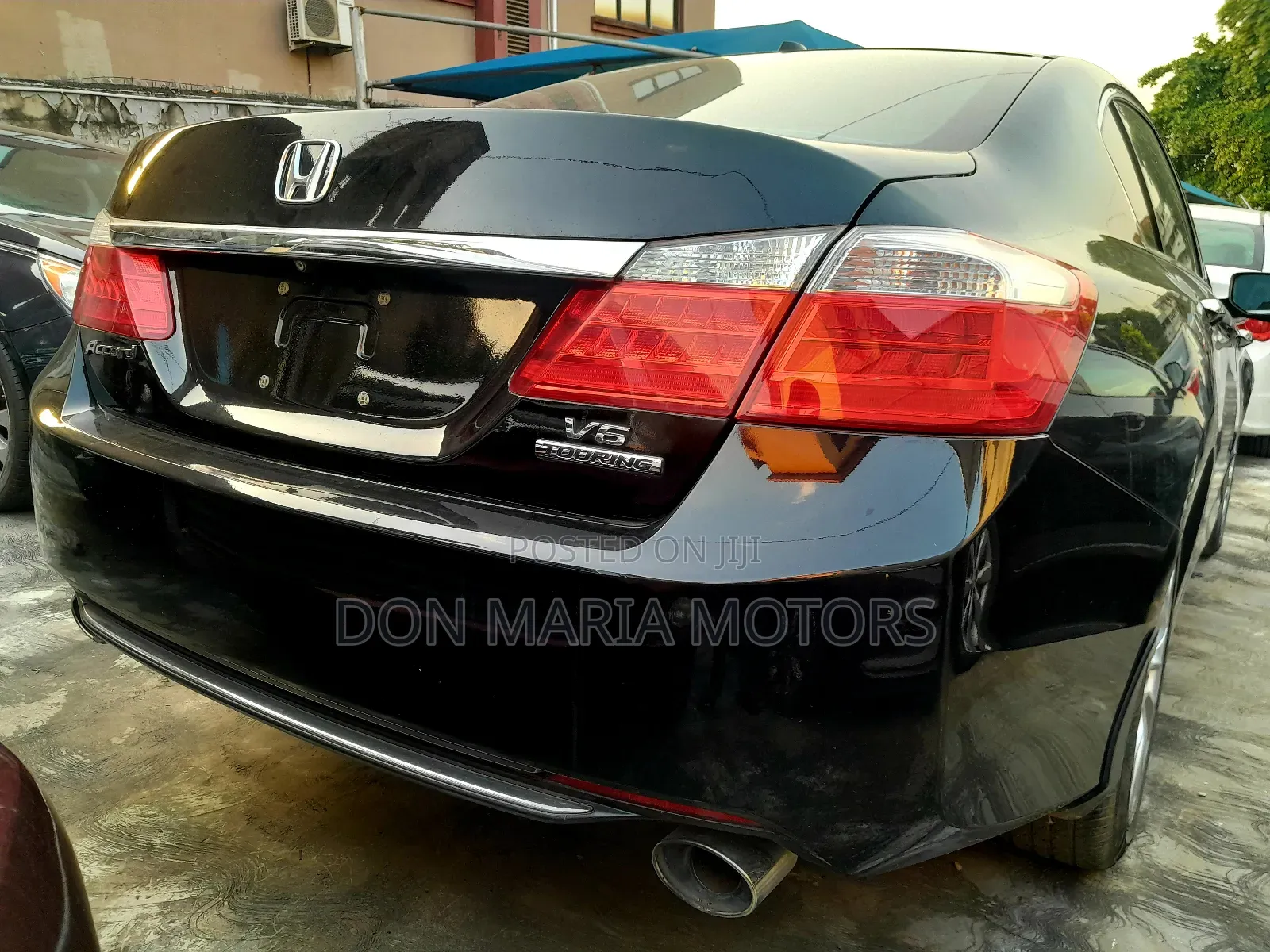 Honda Accord Touring V-6 4dr Sedan (3.5L 6cyl 6A) 2015 Black