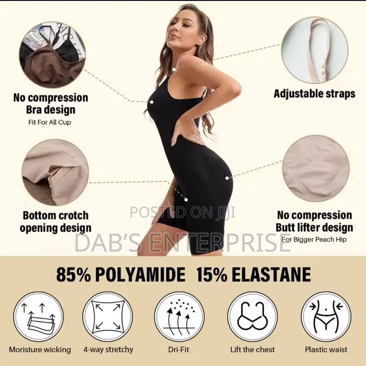 Seamless Bodysuit Compression