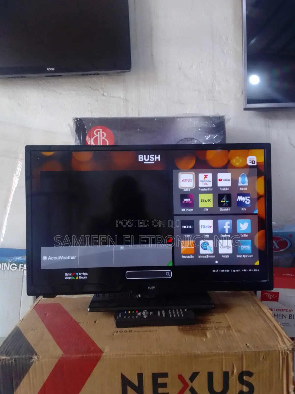 Newly Arrived 24inch Bush LED Smart TV (London Imported)