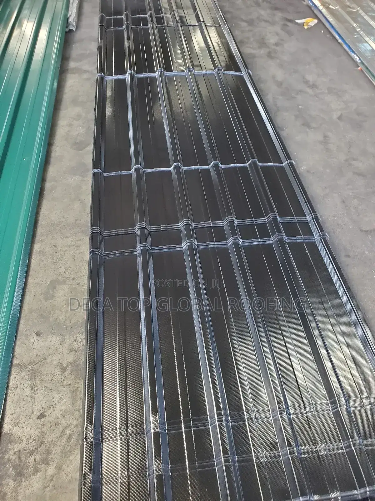 Pure Aluminum Roofing Sheets Ovan Baked Materials