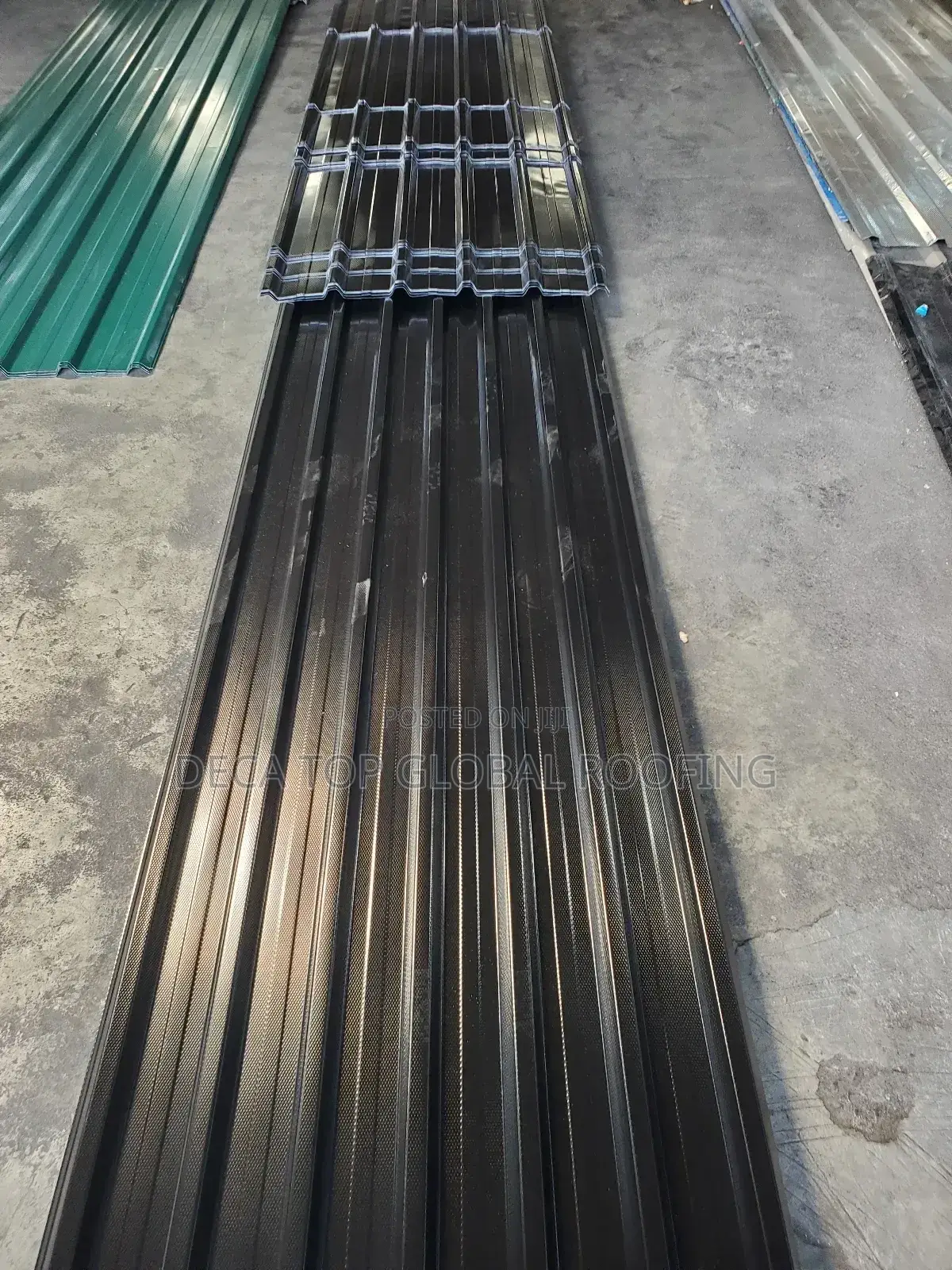 Pure Aluminum Roofing Sheets Ovan Baked Materials