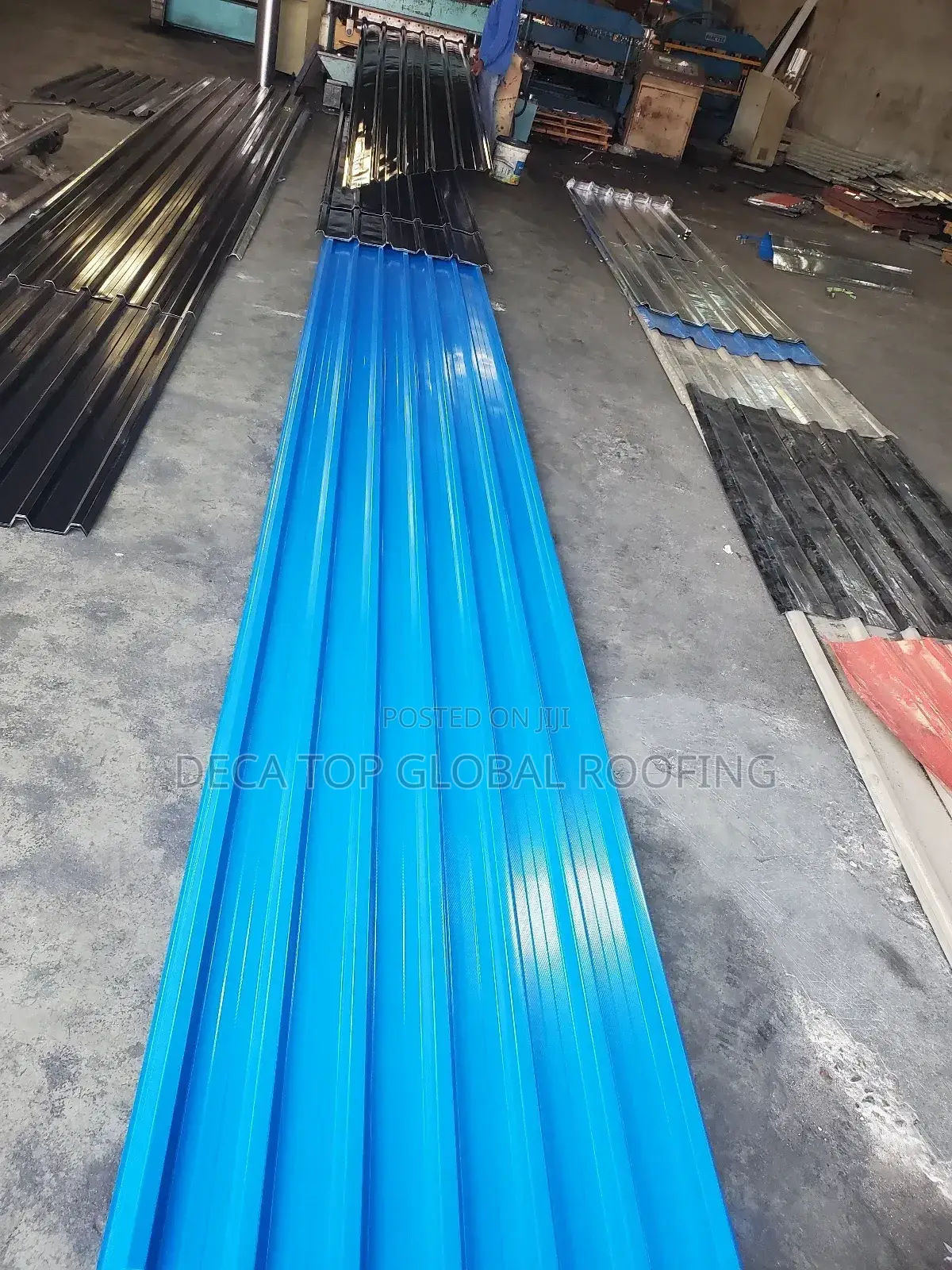 Pure Aluminum Roofing Sheets Ovan Baked Materials