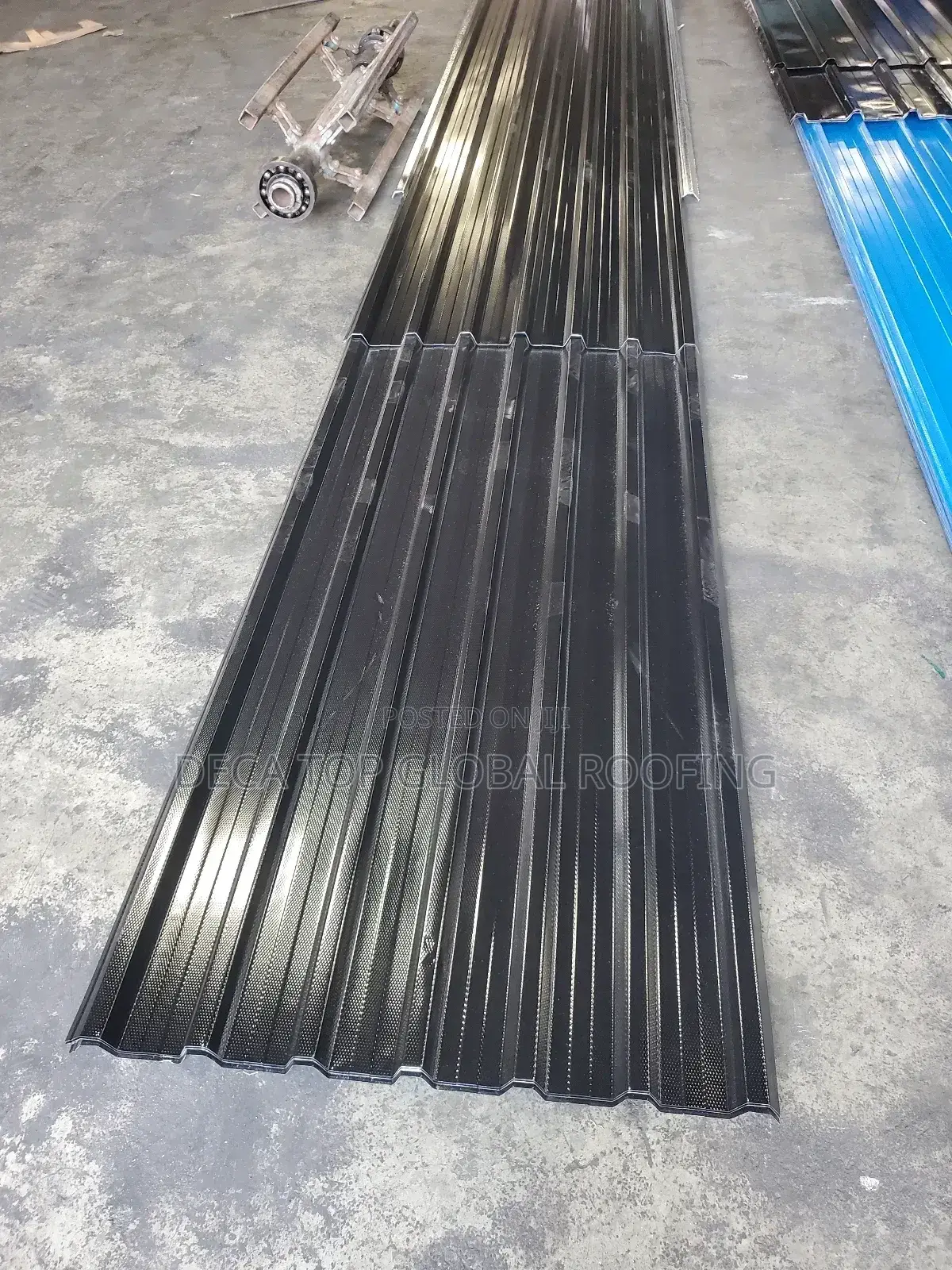 Pure Aluminum Roofing Sheets Ovan Baked Materials