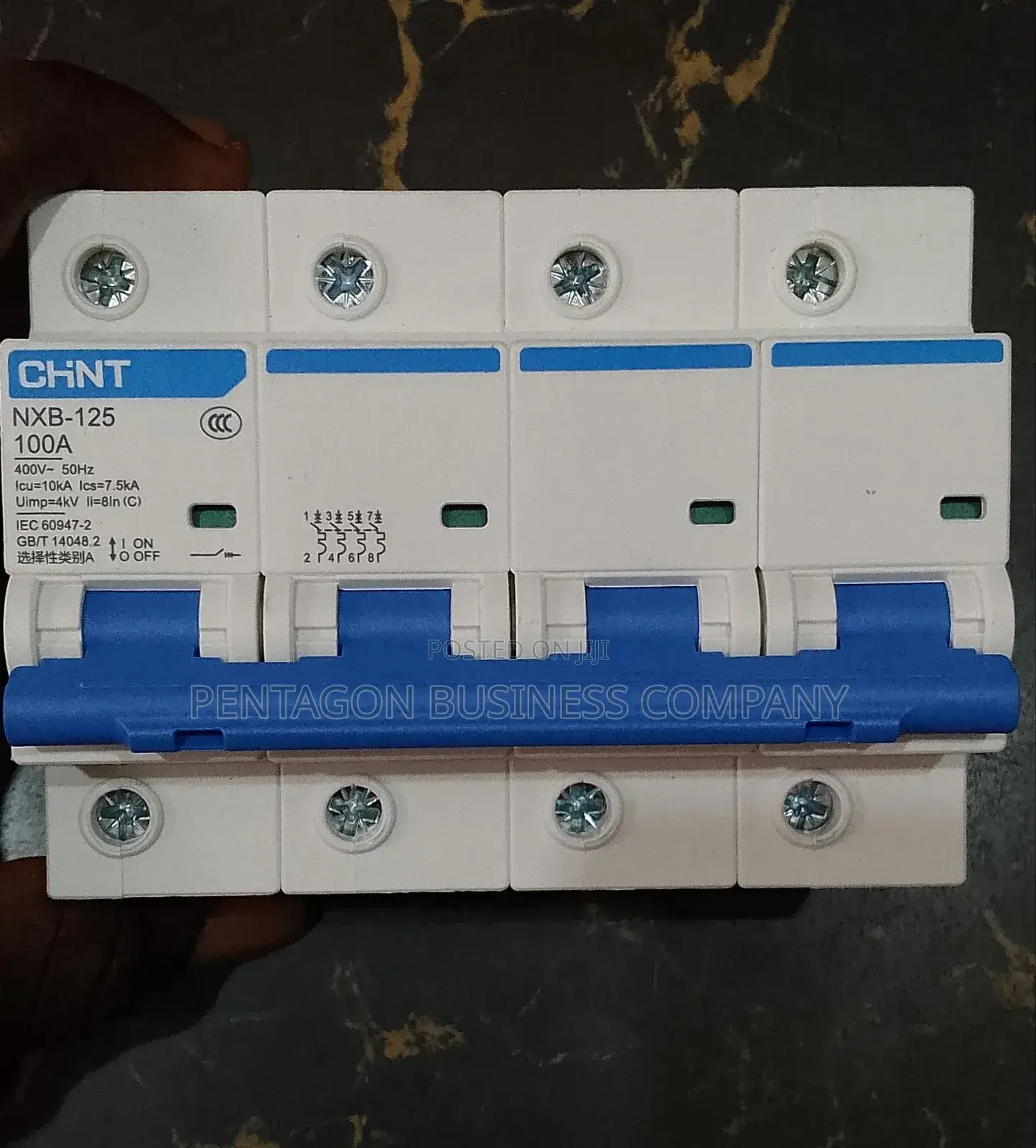 125ahms 4pole Chint McCb Breaker (Original)
