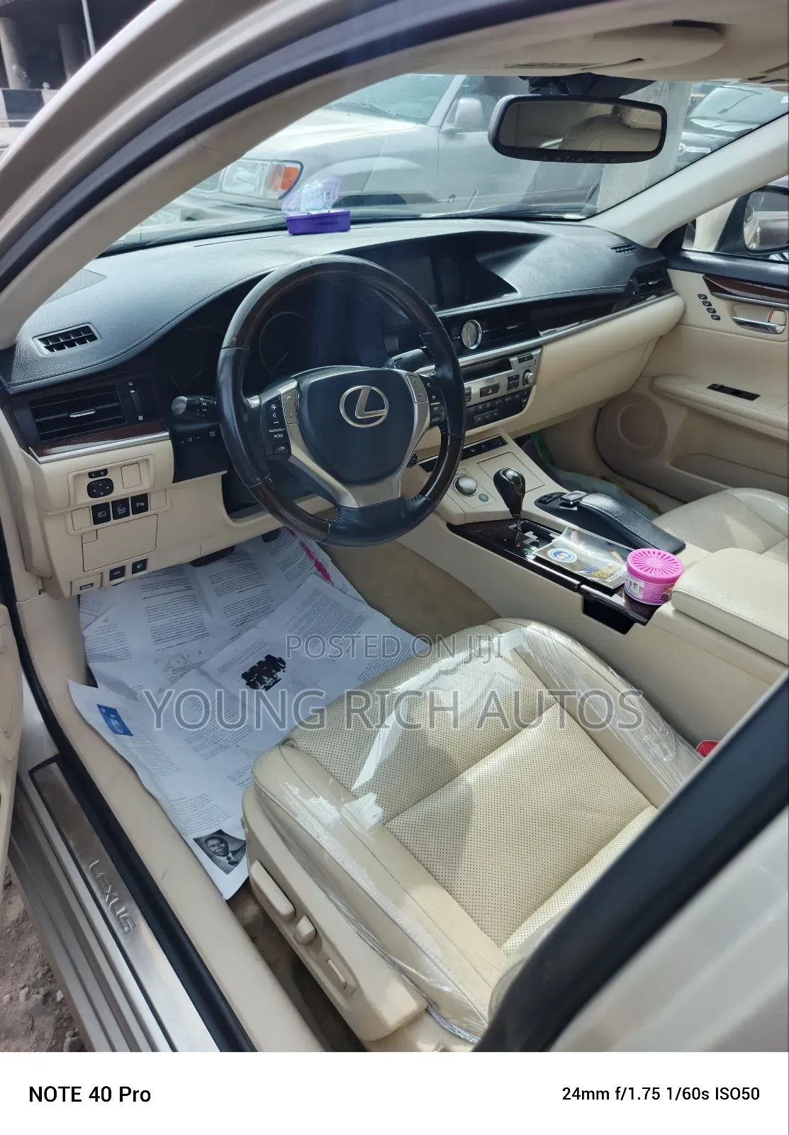 Lexus ES 2015 Gold