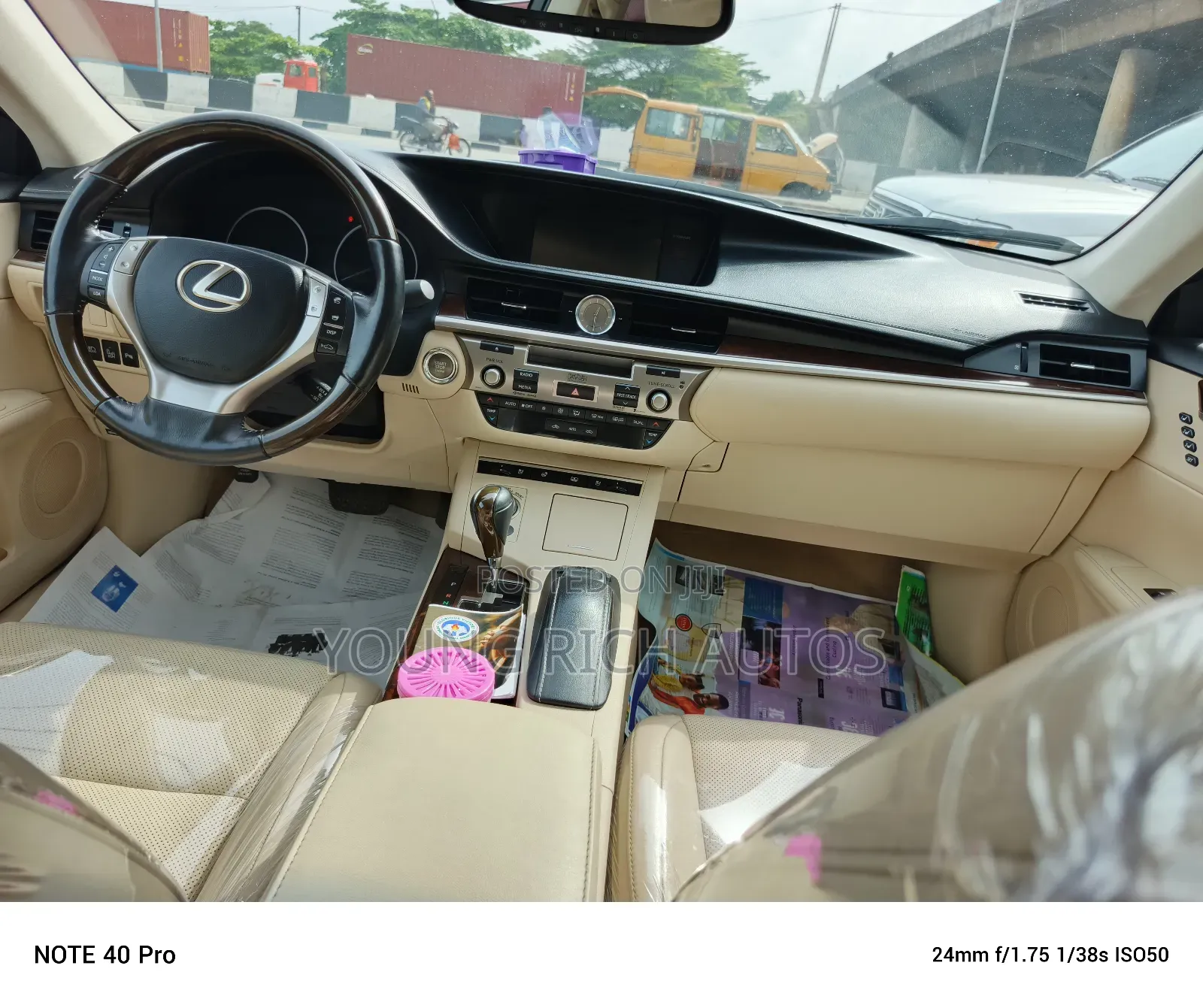 Lexus ES 2015 Gold