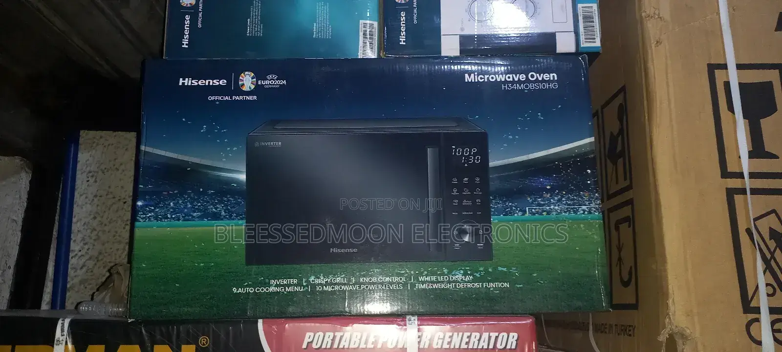 Hisense Inverter Microwave 34liters 5 Yrs Warranty