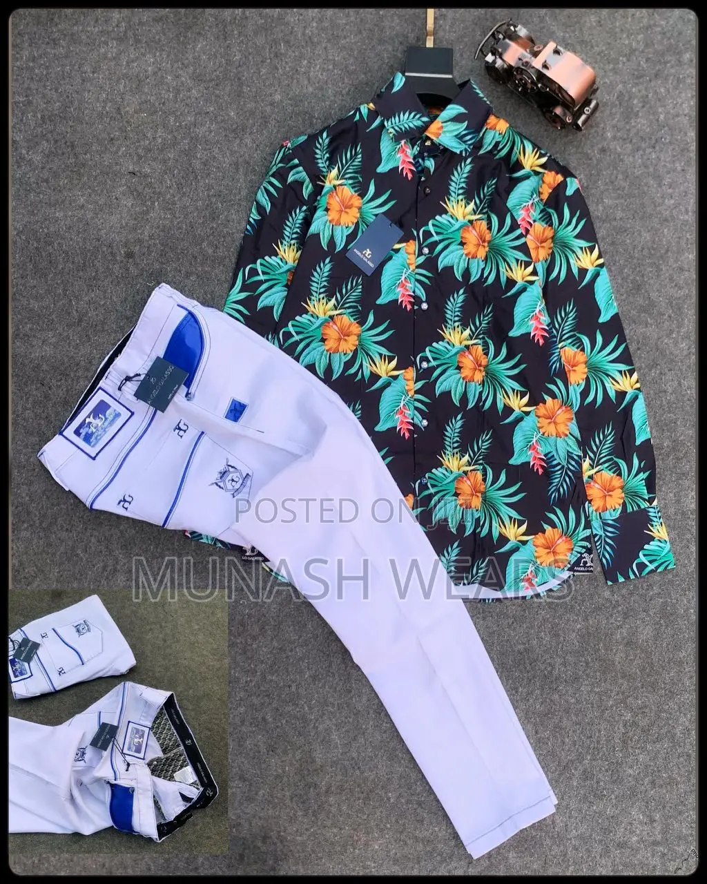 Italian Gallaso Shirt and Jean