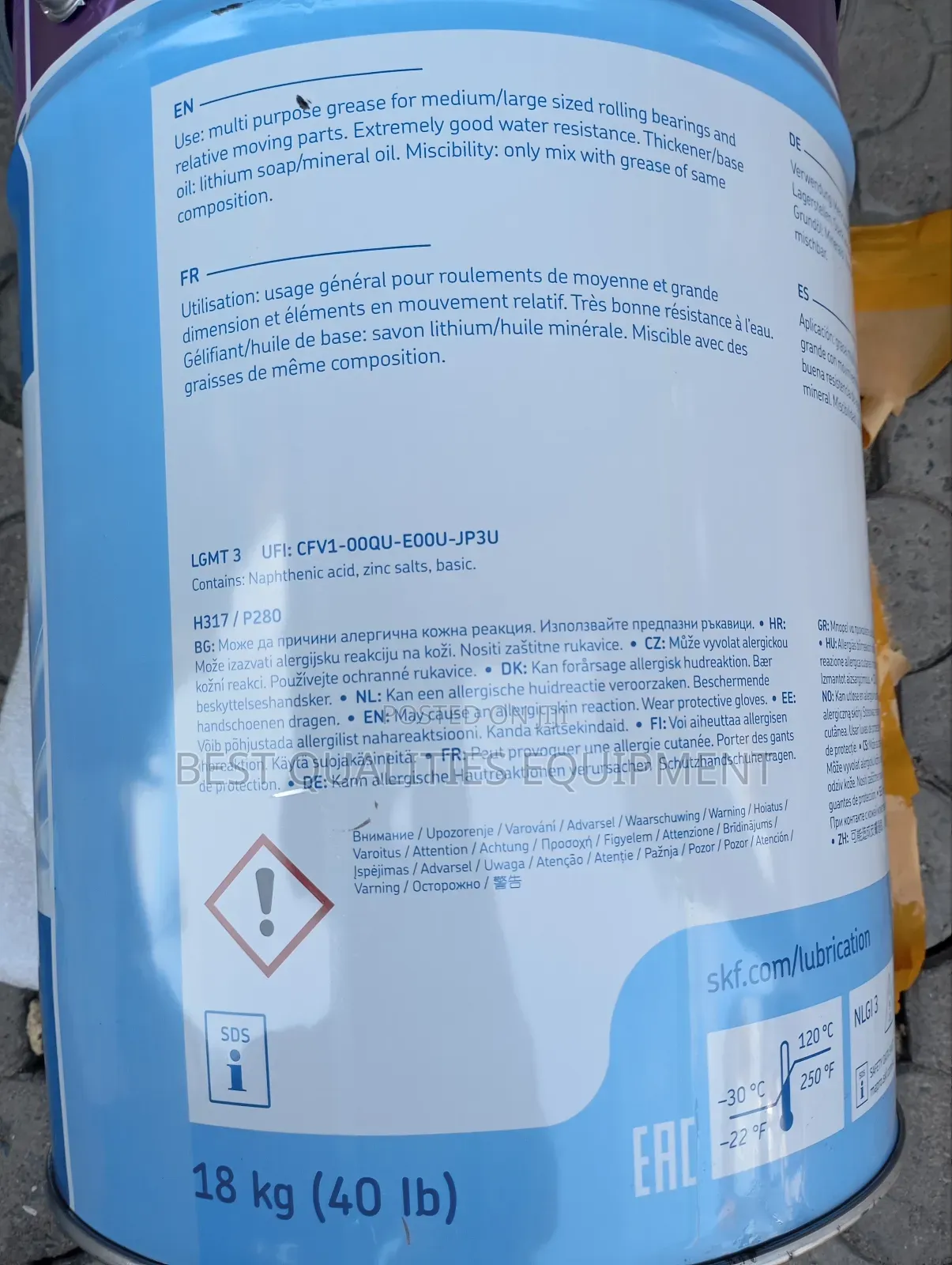 Lgmt 3 / 18 General Purpose Skf Grease