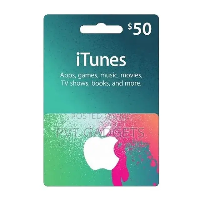 $50 App Store Amp; iTunes Gift Card