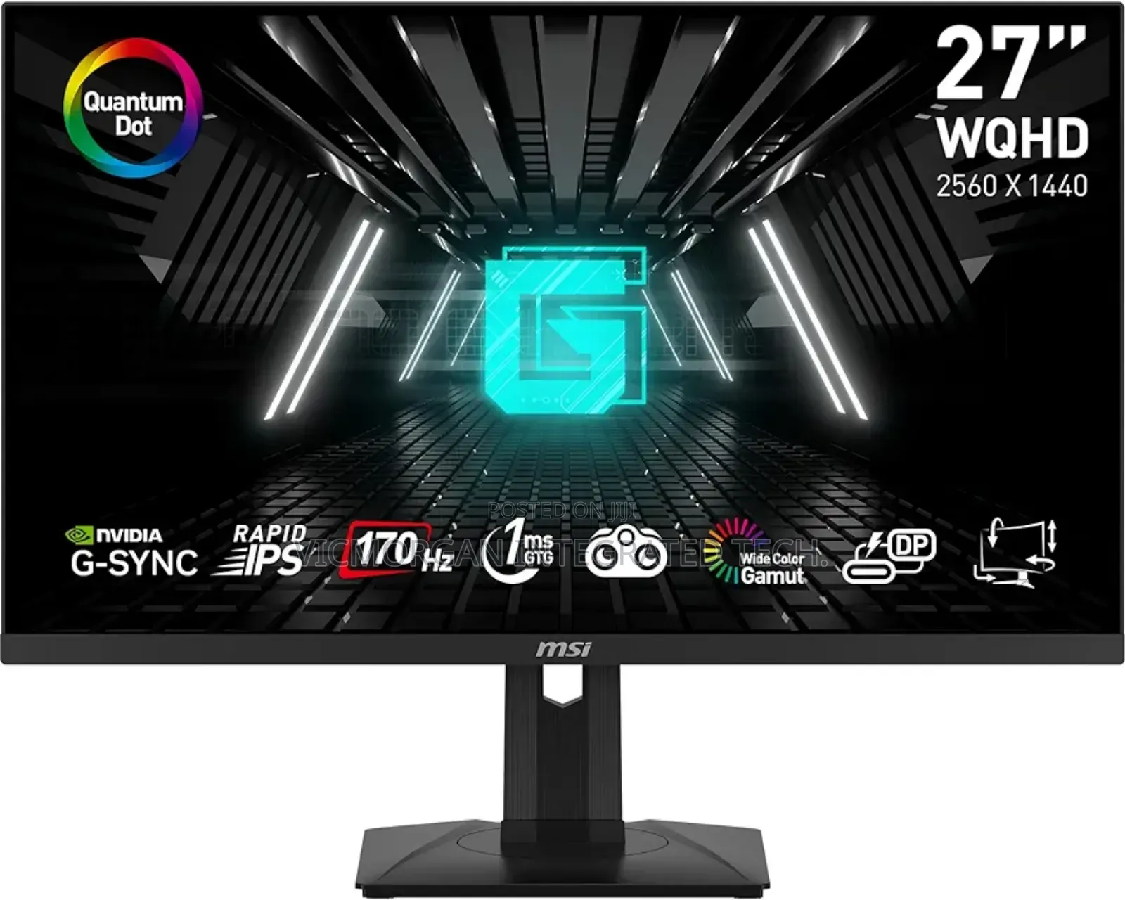 Msi G274qpf 27" Gaming Monitor, Ips, 170hz,