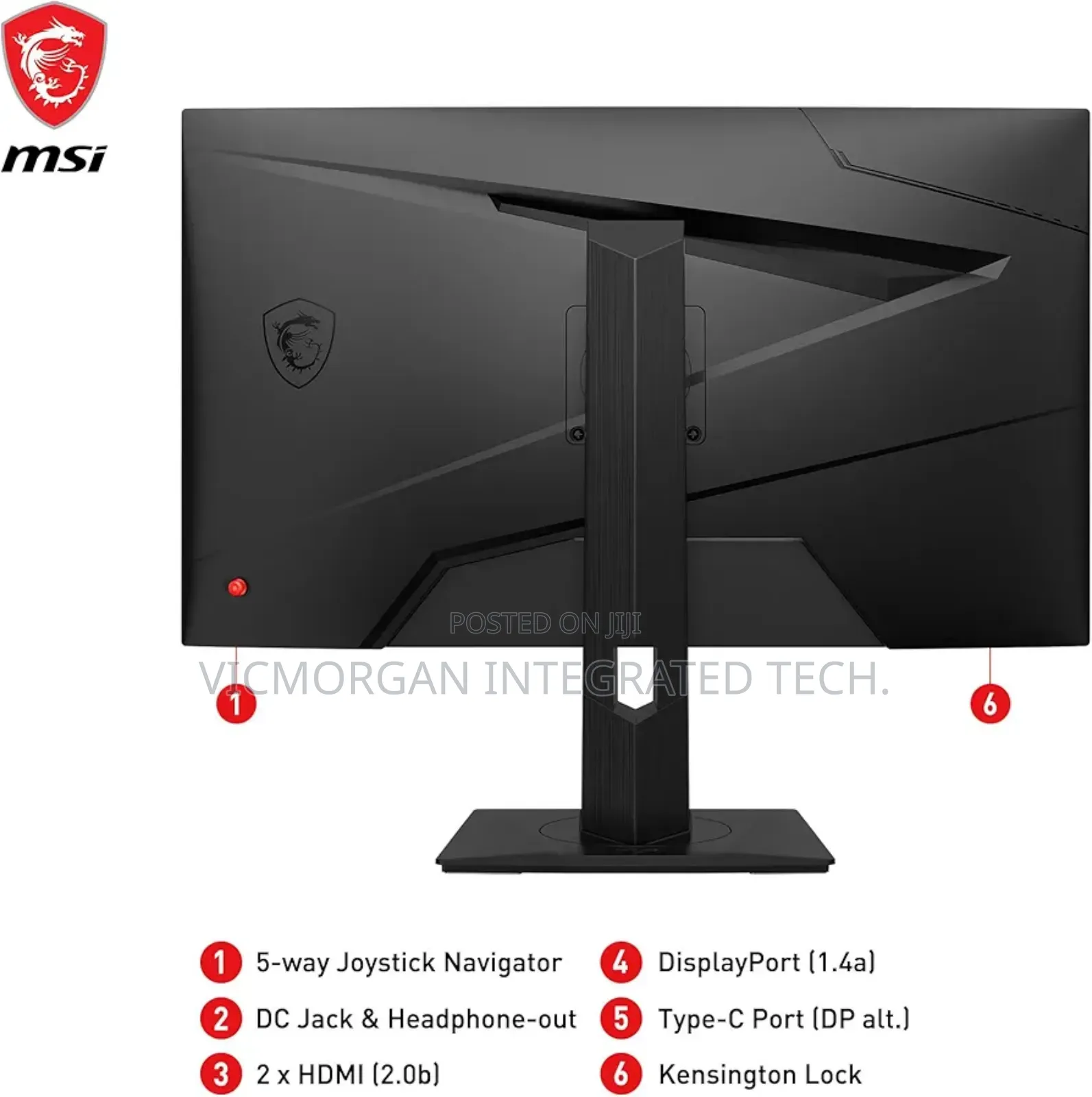 Msi G274qpf 27" Gaming Monitor, Ips, 170hz,