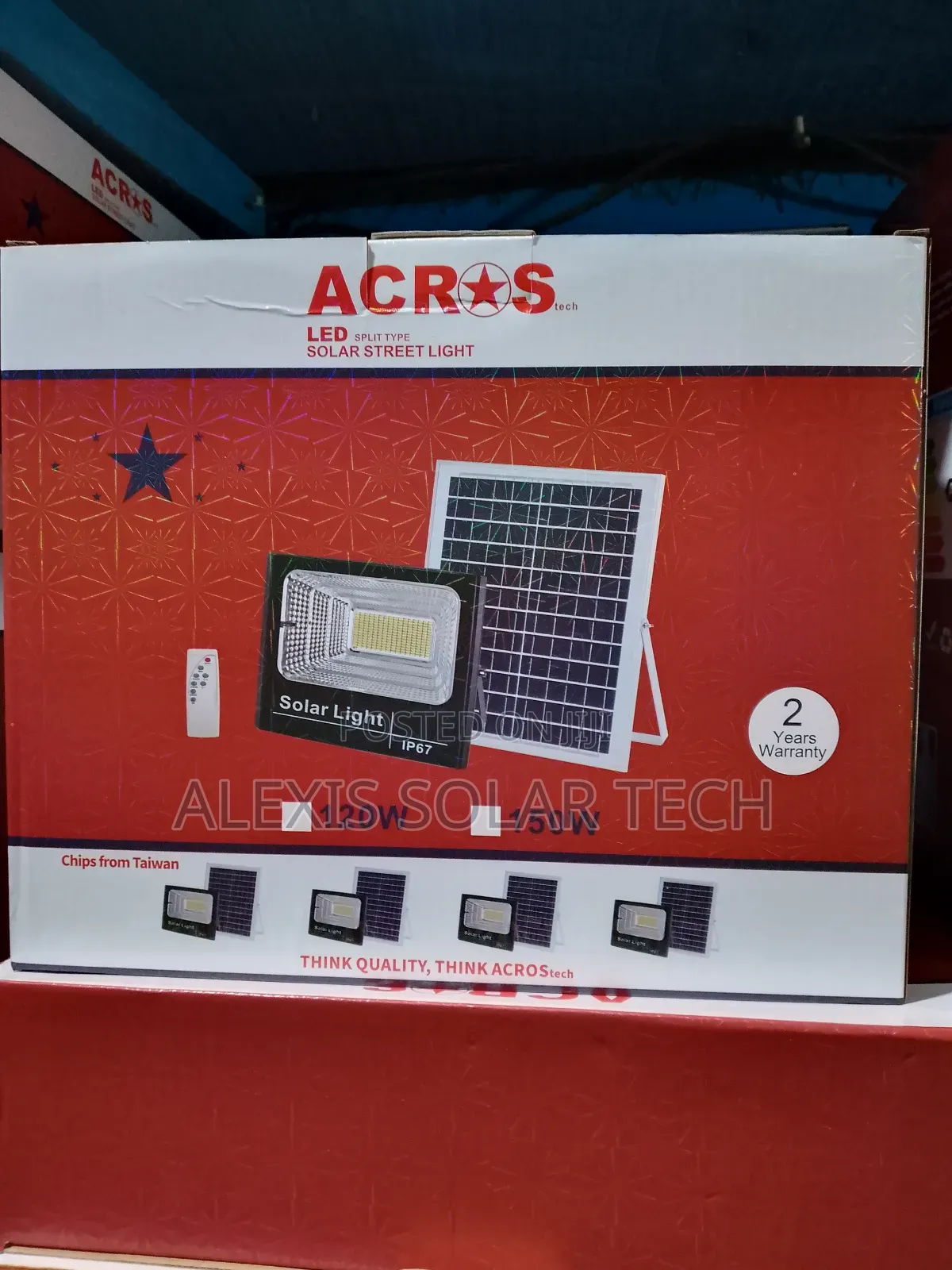 Solar Flood Light 120w