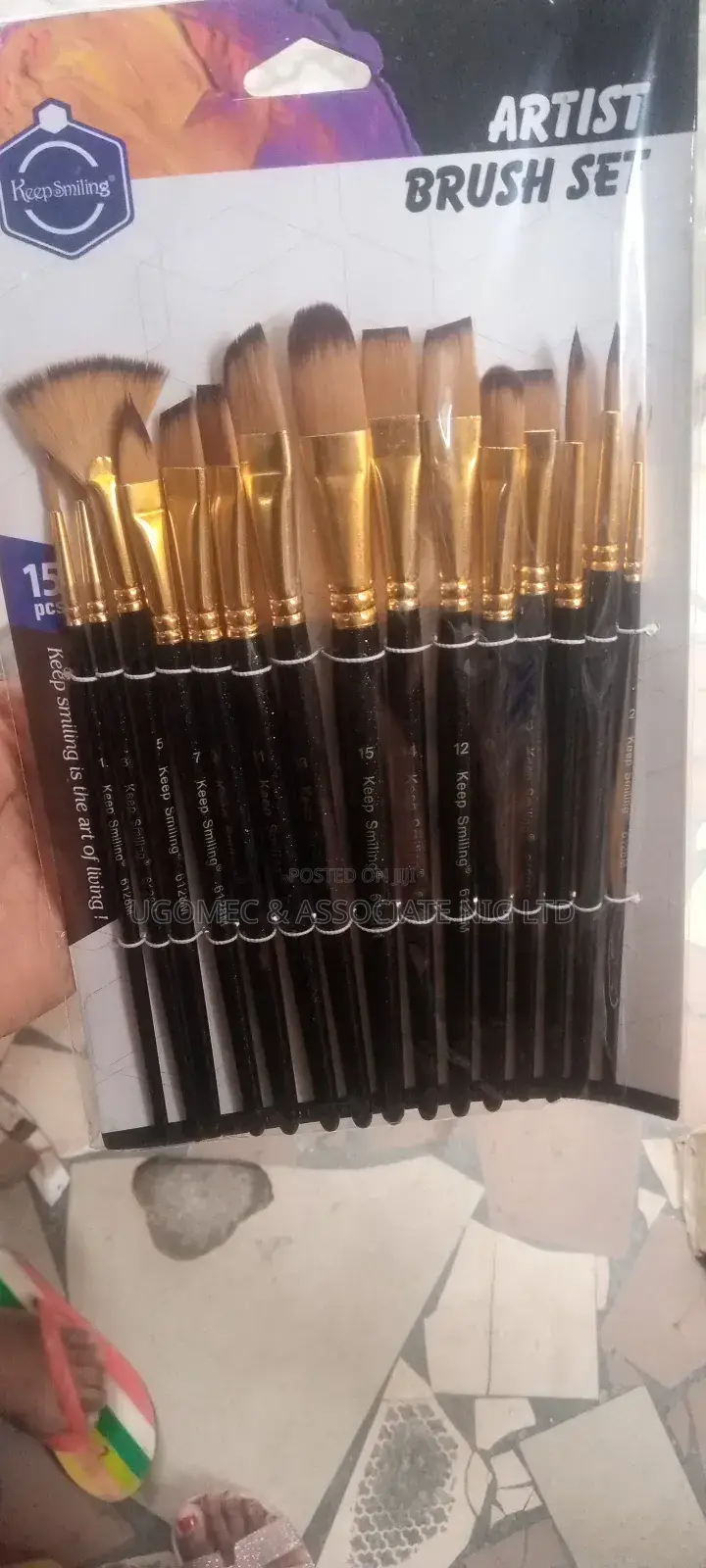 Complete Artist Paint Brush Set