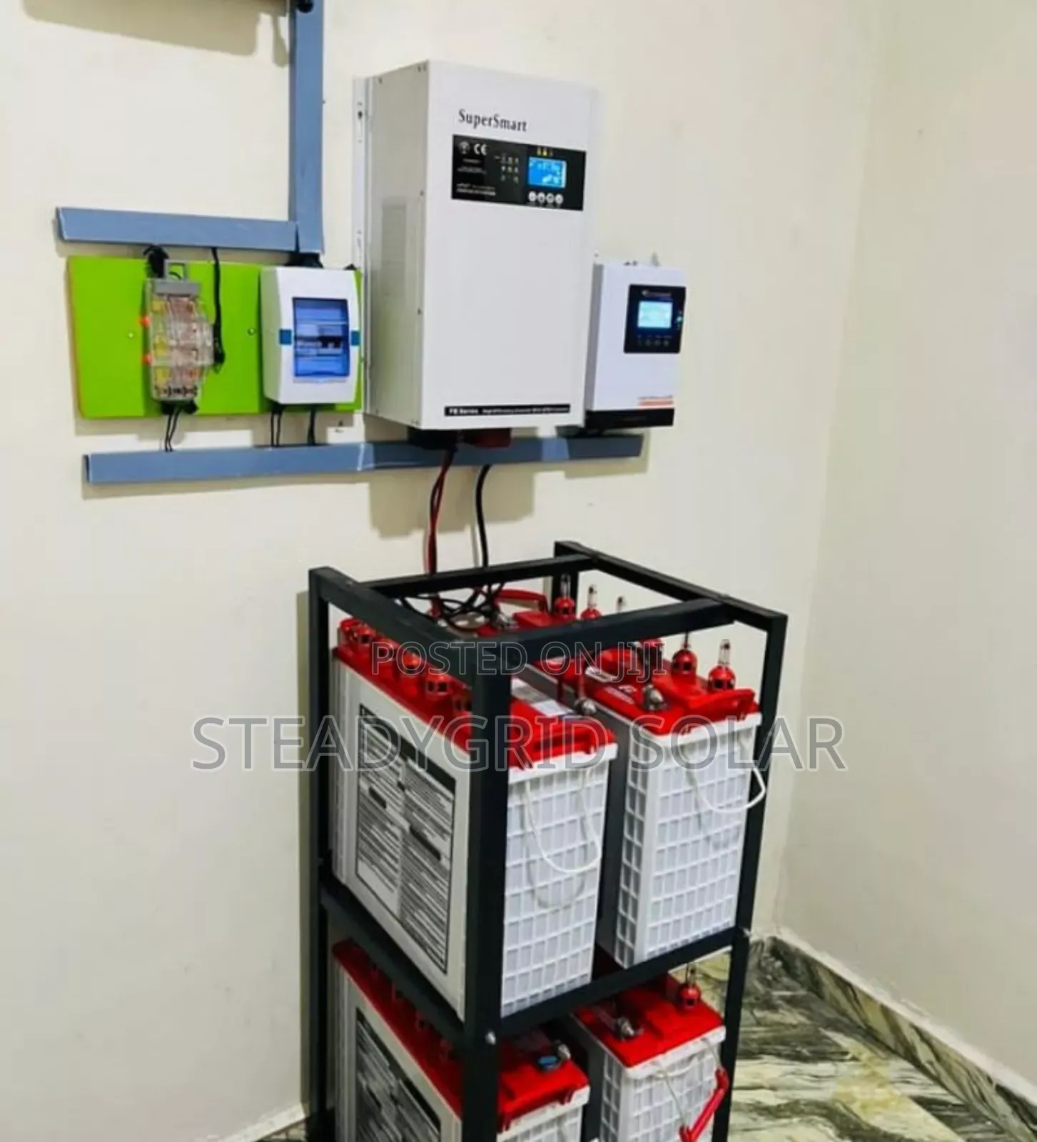 Supersmart 5kva Solar Hybrid Inverter With Tubular Batteries