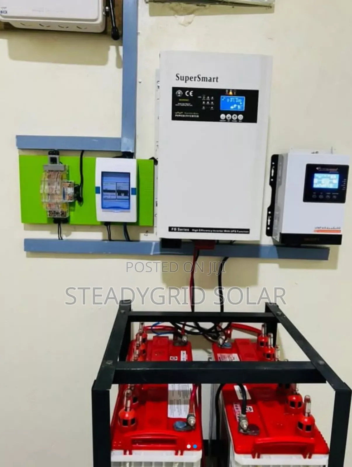 Supersmart 5kva Solar Hybrid Inverter With Tubular Batteries