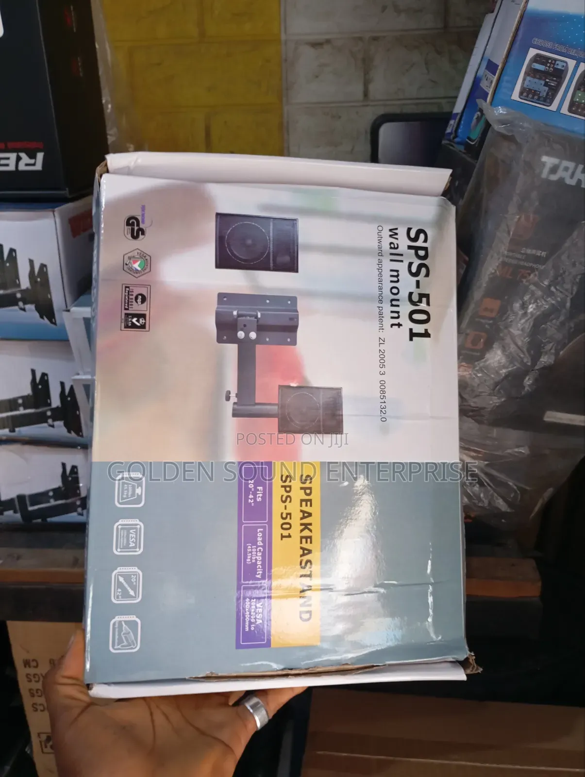 Wall Mount Speakerstand SPS-501