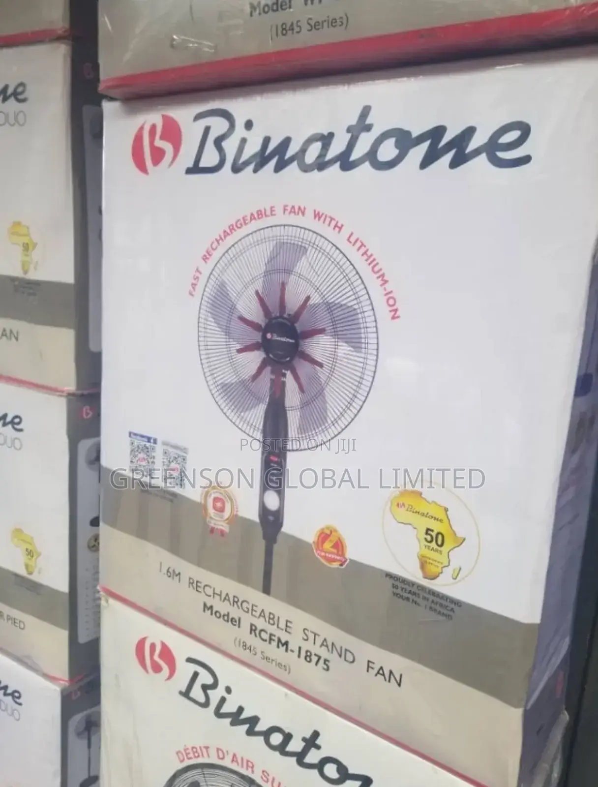 Binatone Rechargeable Fan