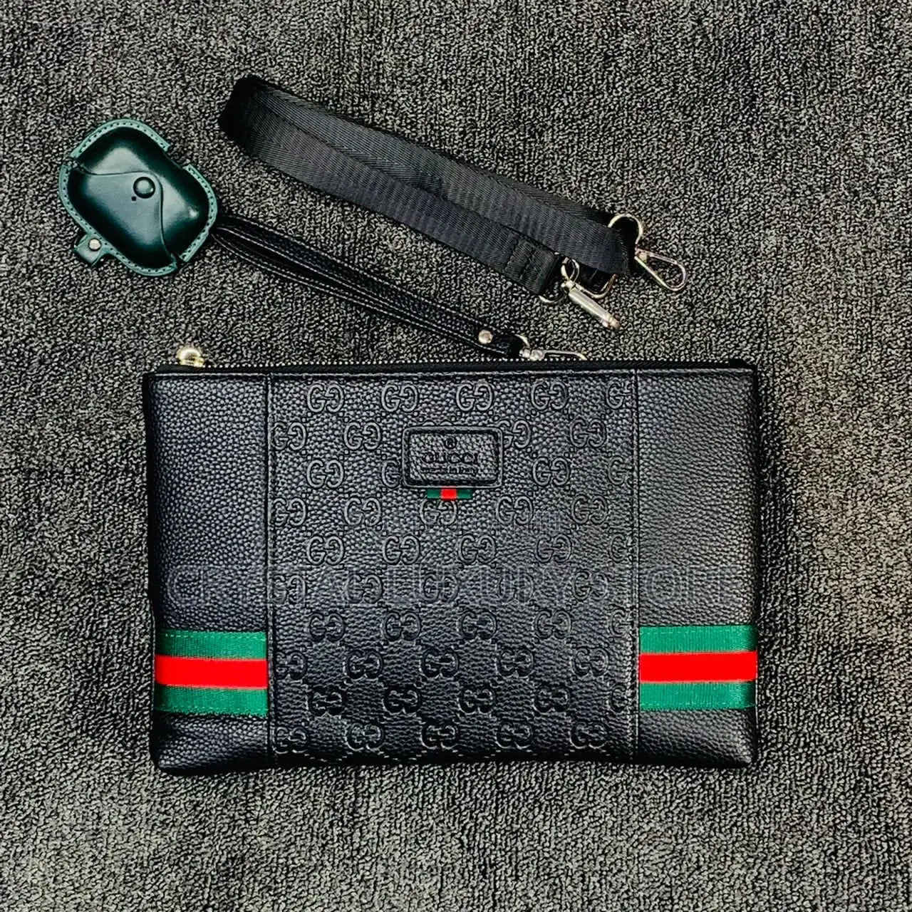 Gucci Quality Luxury Genuine Leather Armpit Purse
