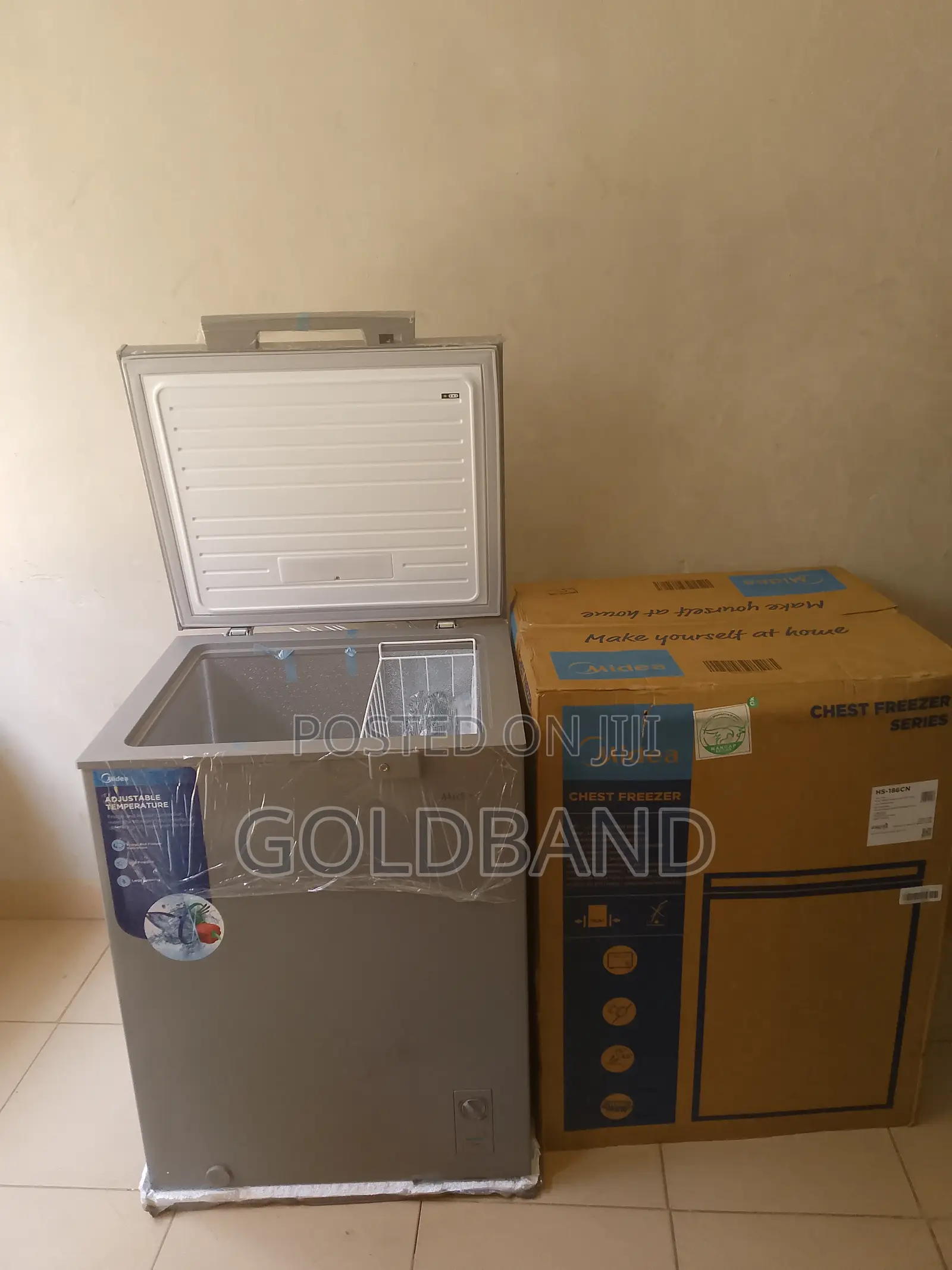 150L Midea Advanced Cooling Chest Freezer (Hs-186cn)