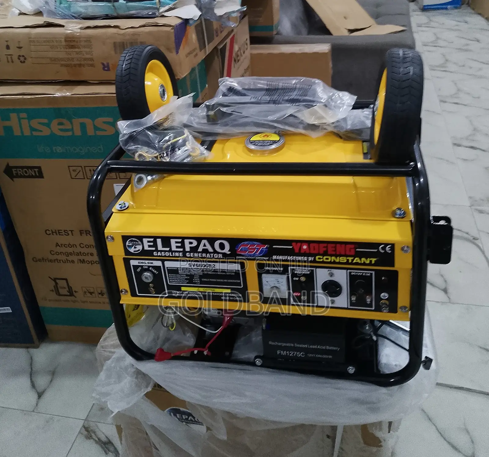 4.5kva Elepaq Constant Generator (Sv-6800)
