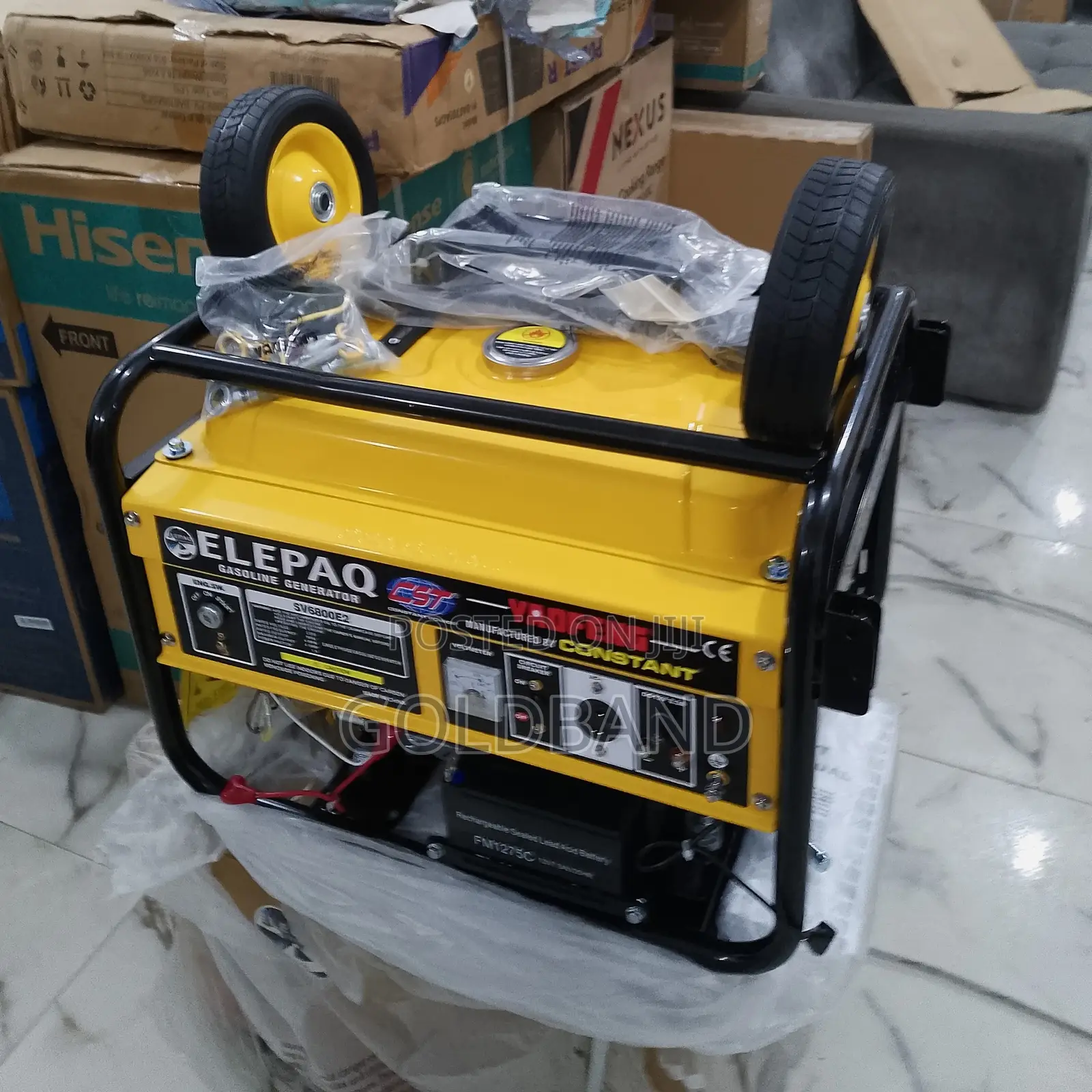 4.5kva Elepaq Constant Gasoline Generator (Sv-6800)