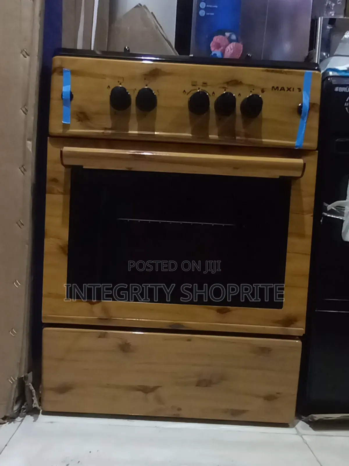 Maxi Gas Cooker 60*60 (3+1) Igl Wood