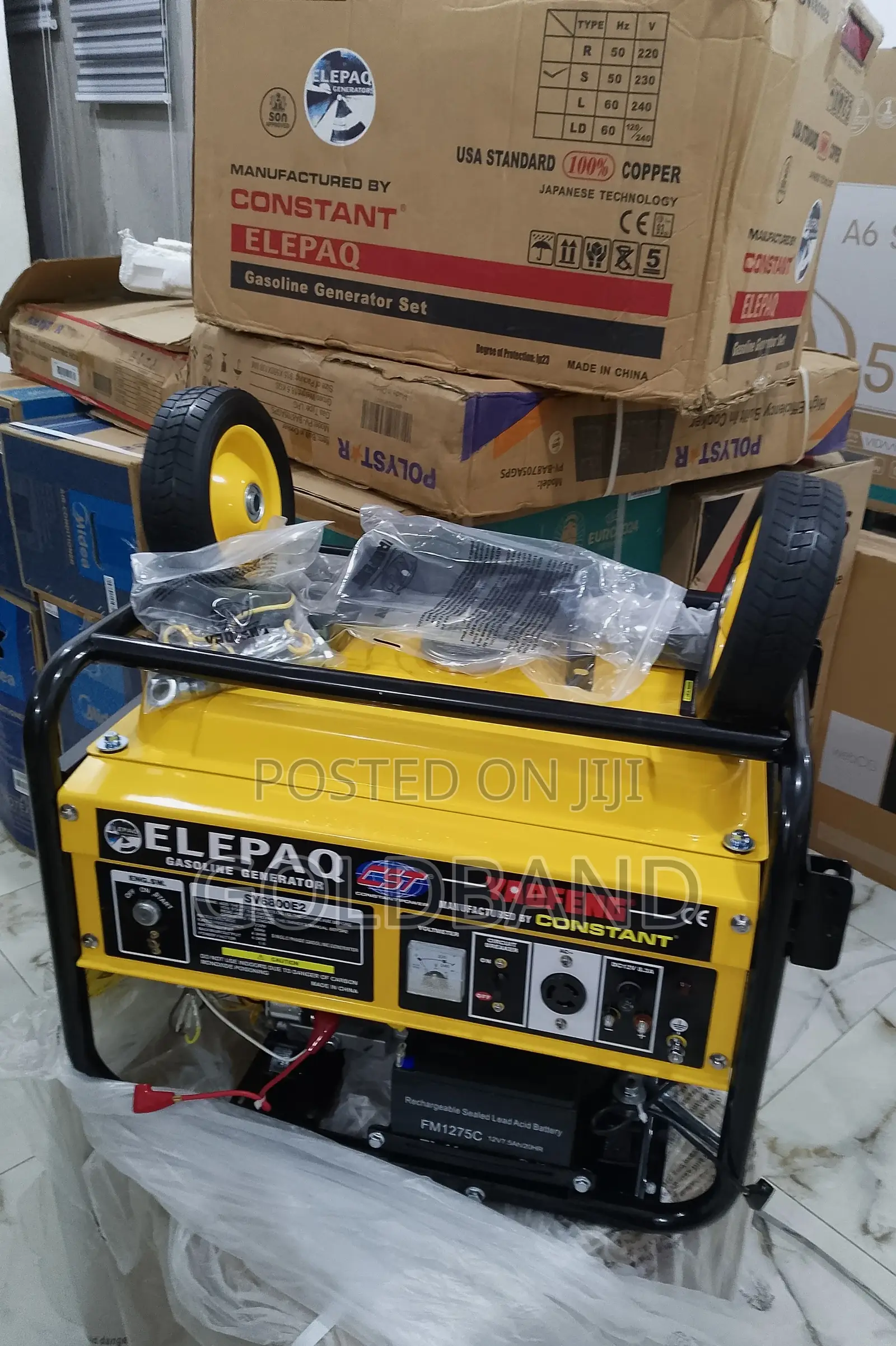 4.5kva Elepaq Constant Modern Design Generator (Sv-6800)