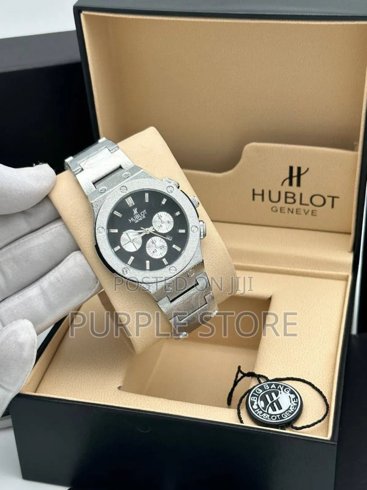 Hublot Wristwatch Silver
