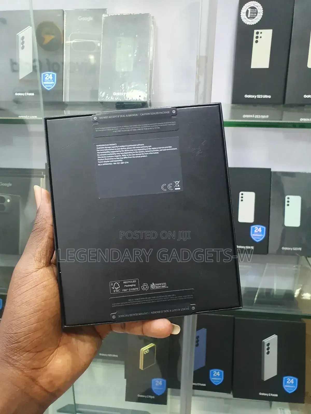 New Samsung Galaxy Z Fold 5 512 GB Black