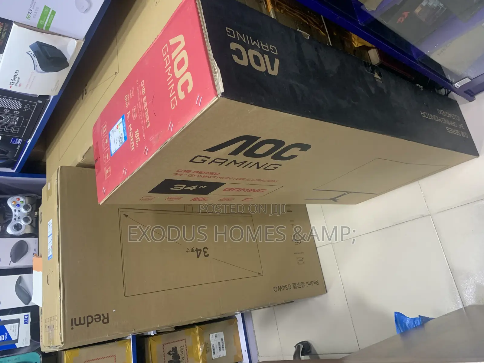 Aoc Cu34g10x 34inch WQHD 165hz Curved Screen Gaming Monitor
