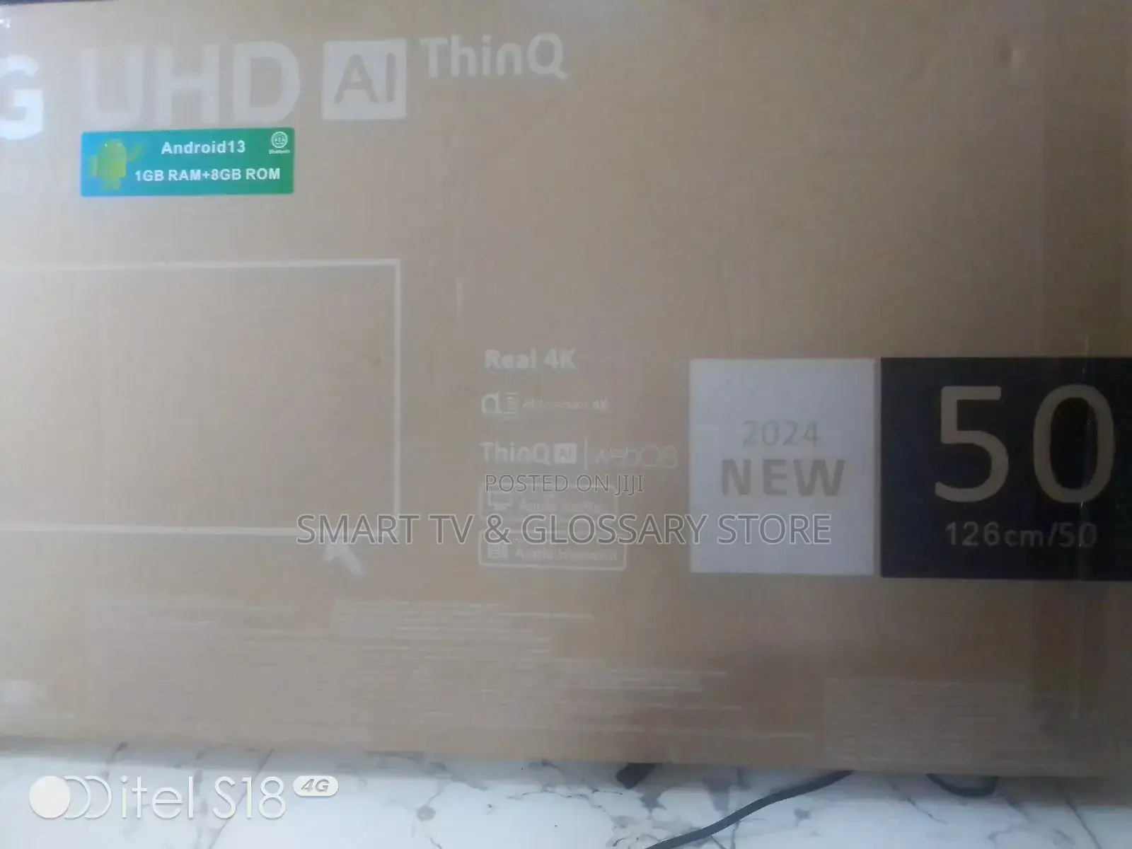Lg 50 Inches Smart Android Cloud Tv