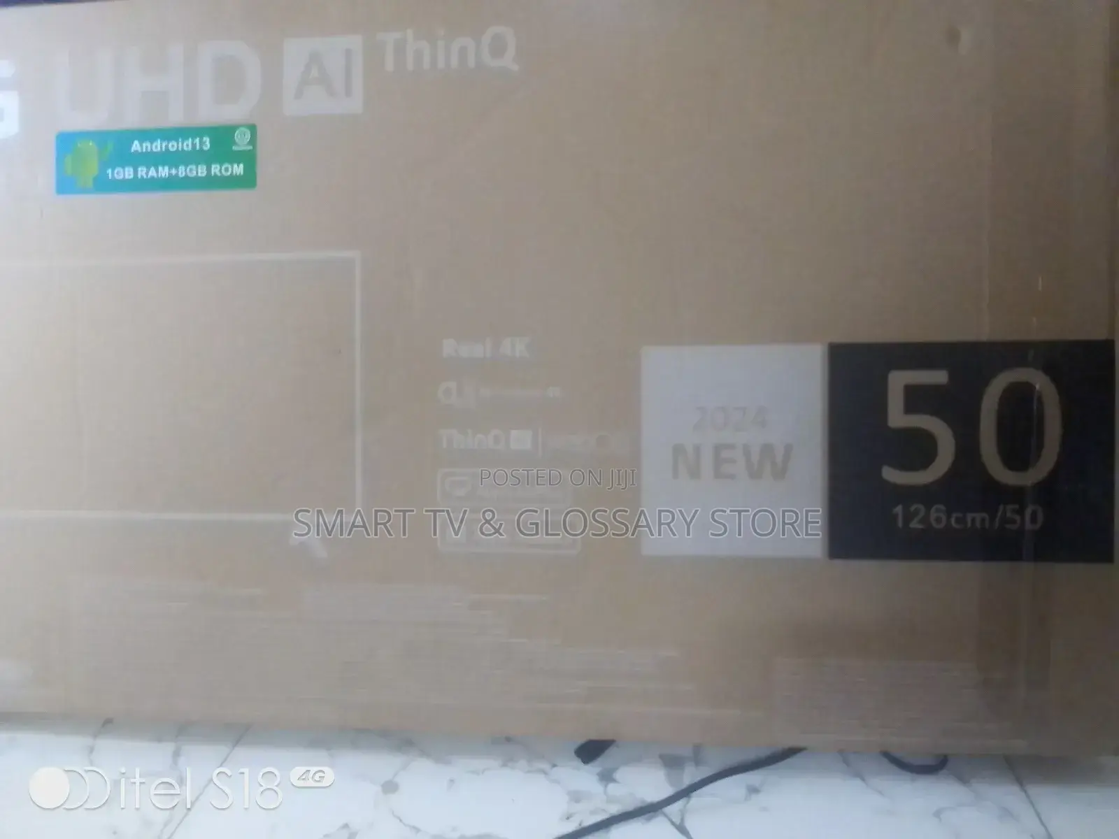 Lg 50 Inches Smart Android Cloud Tv